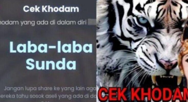 Baru-Baru Ini Viral Tren Cek Khodam Di Media Sosial TikTok