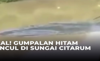 Gumpalan Hitam Sungai Citarum