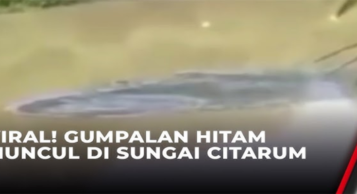 Gumpalan Hitam Sungai Citarum